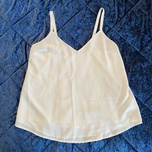 Maternity ASOS Flowy White Tank Top